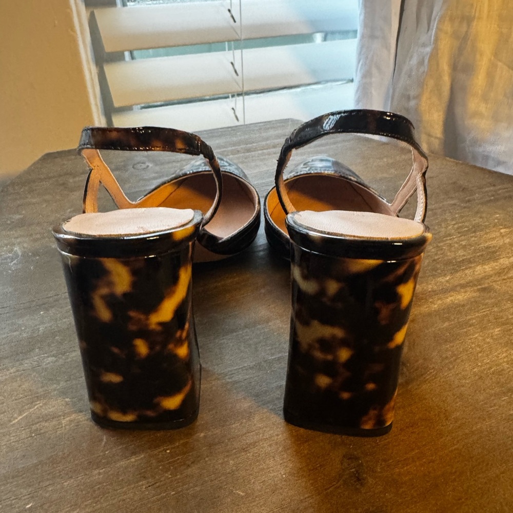 Kate Spade Brown Tortoise Heels - Picture 6 of 6